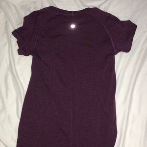 Maroon lululemon top